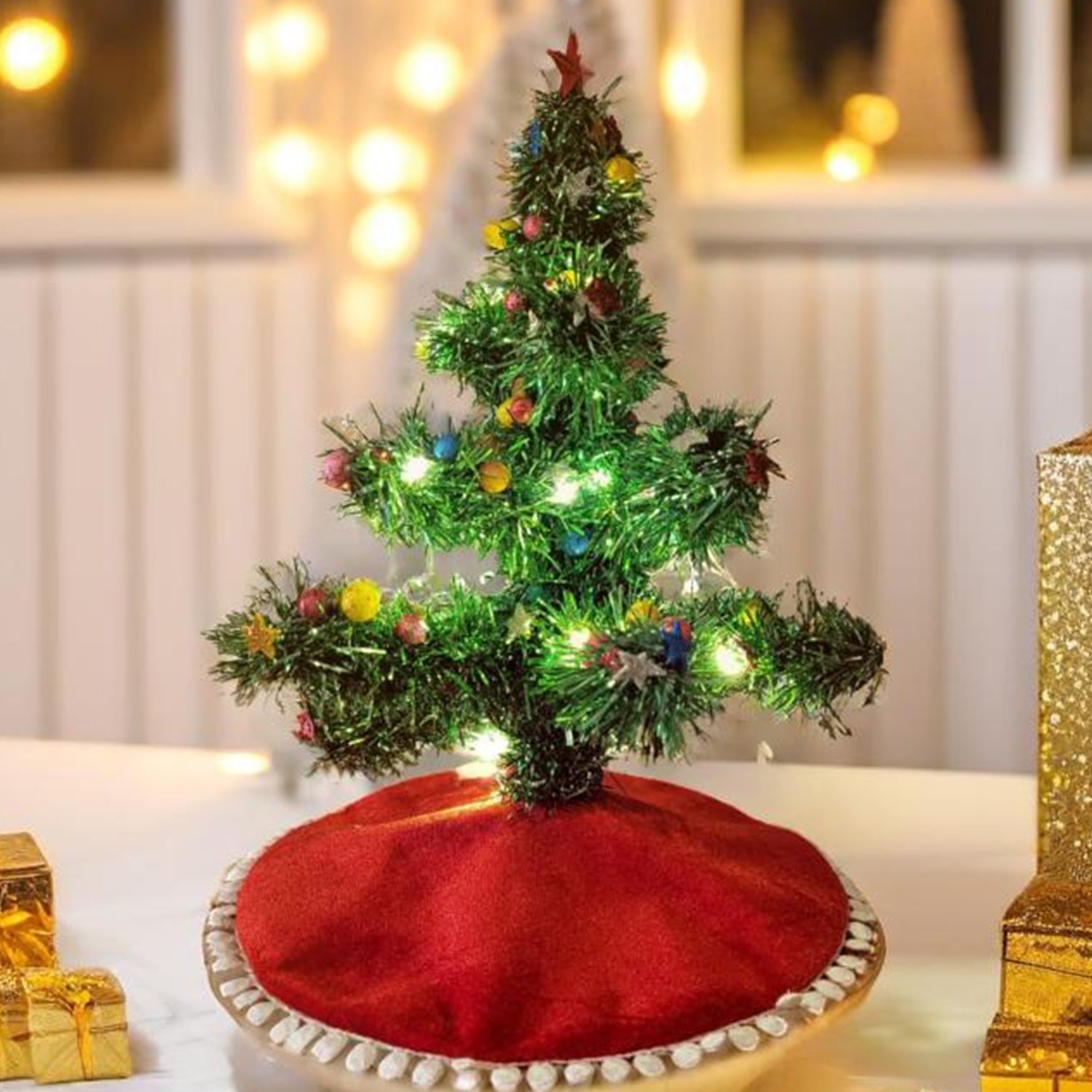 Premium Mini LED Christmas Tree with Lights