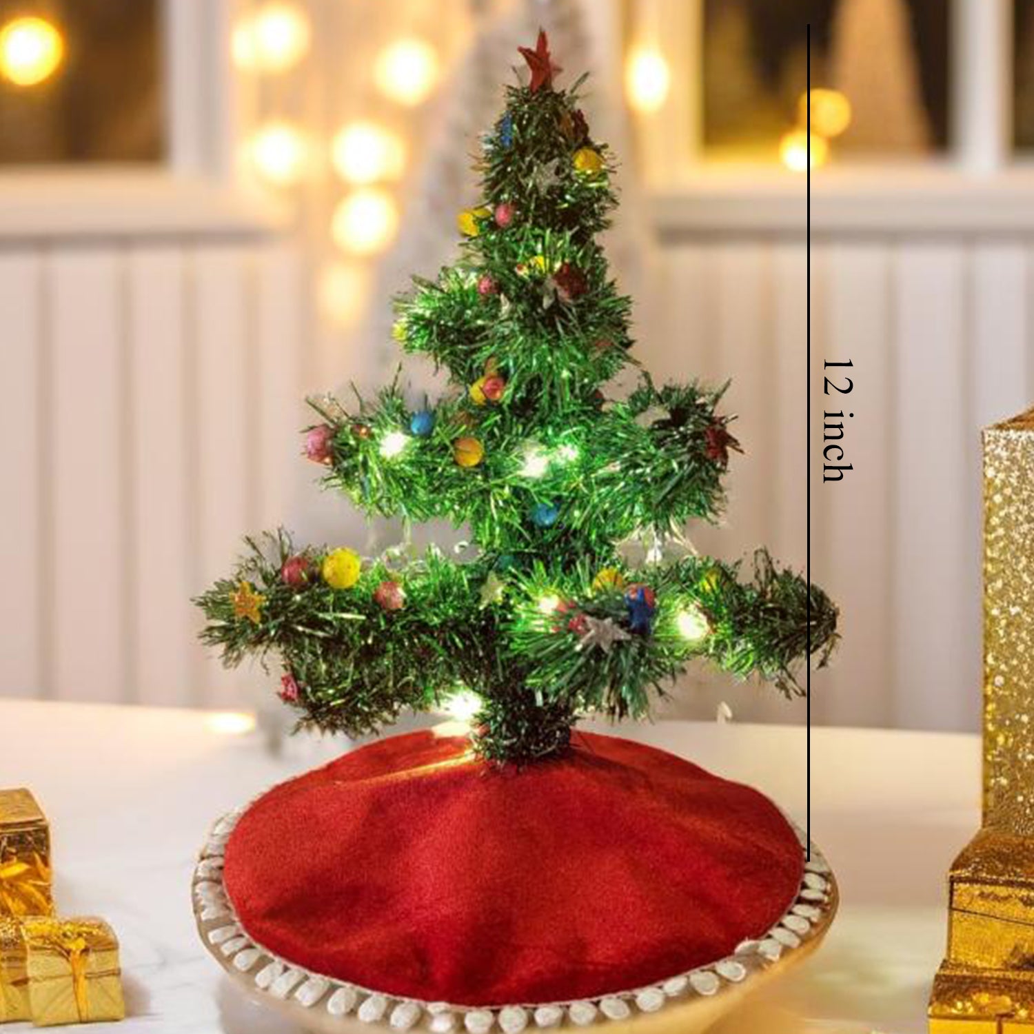 Premium Mini LED Christmas Tree with Lights