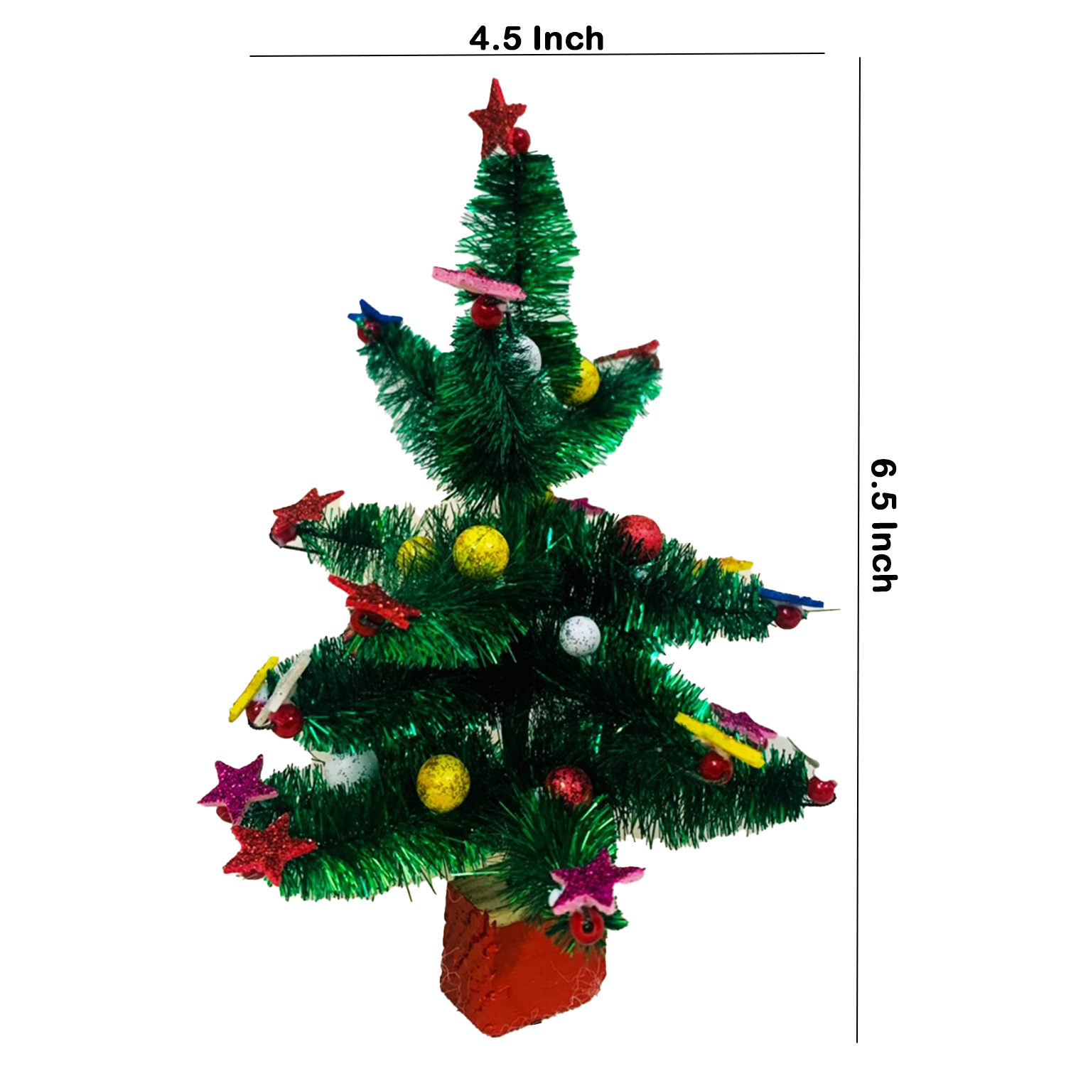 Premium Small Artificial Christmas Tree with Decorations