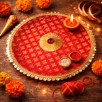 Bhai Dooj Designer Thali | Tikka Puja Set