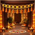 Premium Bandhanwar Door Hanging | Festive Toran Decor