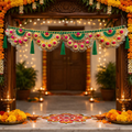 Premium Bandhanwar Toran with green Tassels