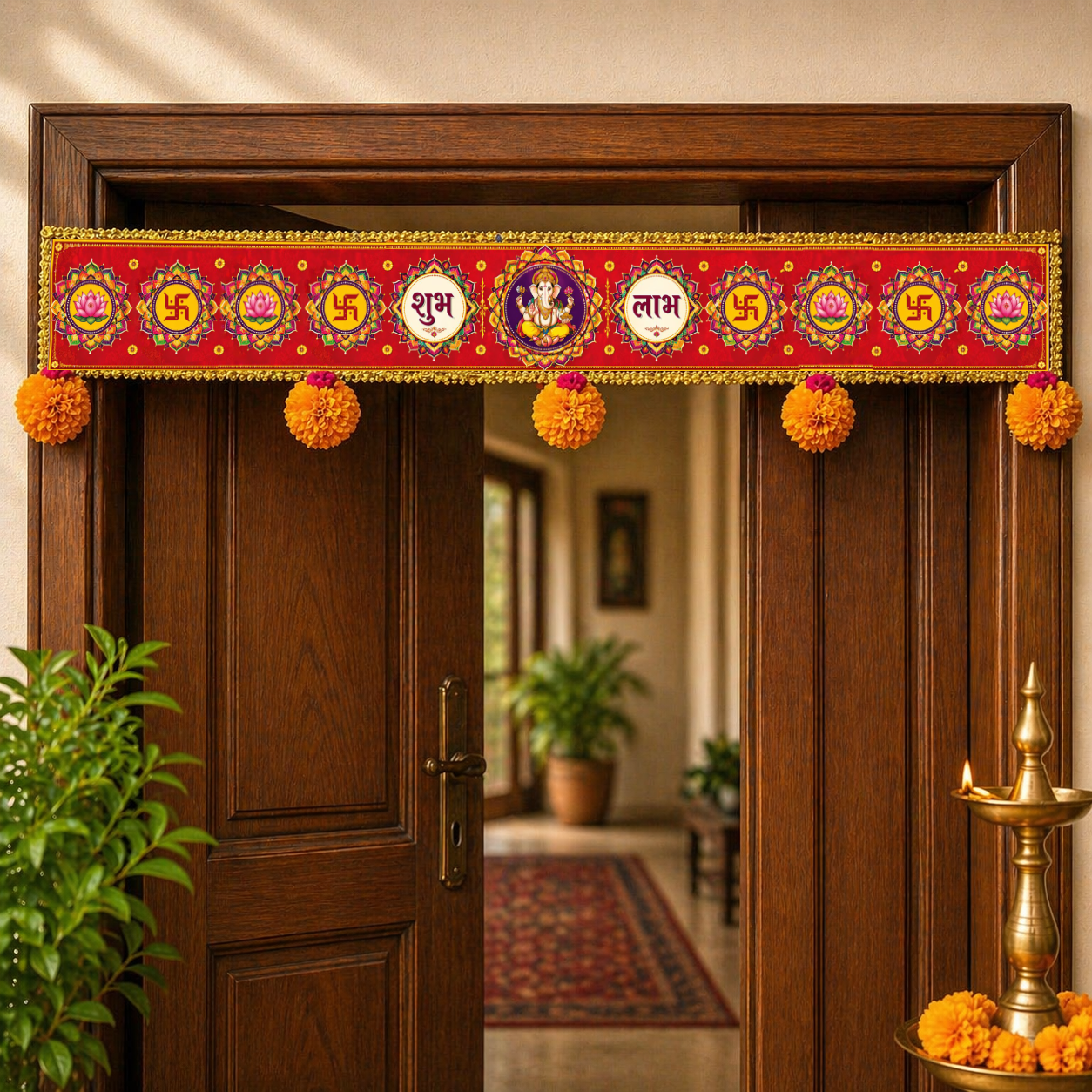 Festive Ganesh Shubh Labh Bandhanwar