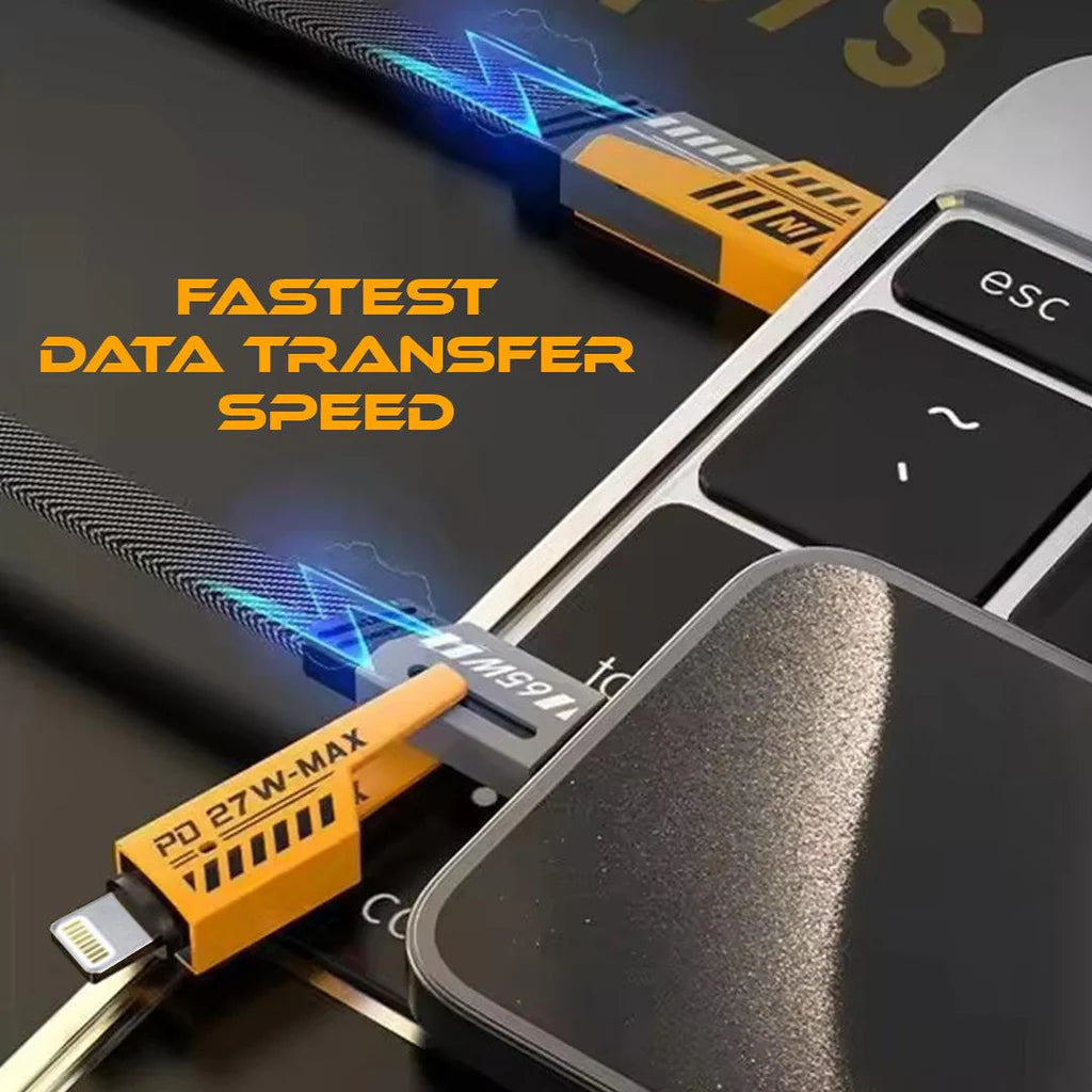 Order 4-in-1 65W Fast Charging Cable – Universal High-Speed Power