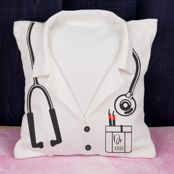 Personalized Doctor Cushion – Unique Appreciation Gift for Medical Professionals