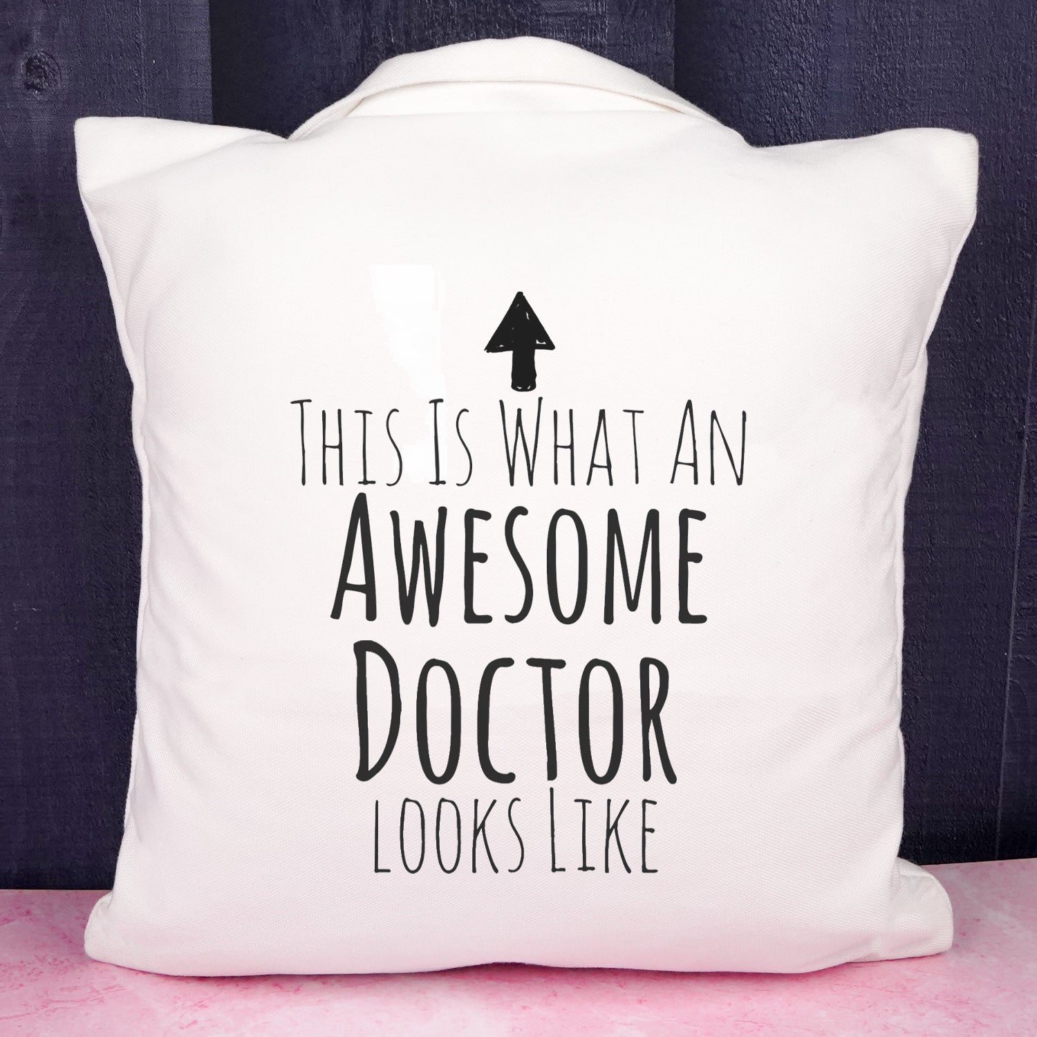 Personalized Doctor Cushion – Unique Appreciation Gift for Medical Professionals