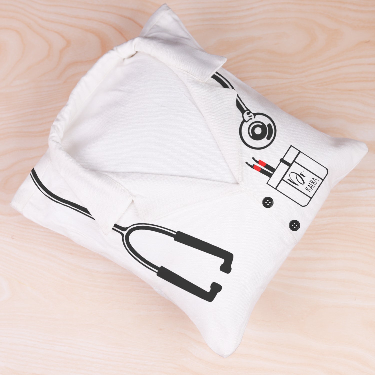 Personalized Doctor Cushion – Unique Appreciation Gift for Medical Professionals