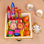 Premium Diwali Firecracker-Shaped Chocolate Gift Hamper