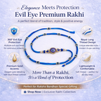 MyRoyals Bead and Stone Center Rakhi
