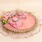 Exquisite Handcrafted Ring Ceremony Platter – Elegant Engagement Ring Tray