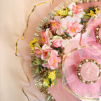 Exquisite Handcrafted Ring Ceremony Platter – Elegant Engagement Ring Tray
