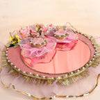 Exquisite Handcrafted Ring Ceremony Platter – Elegant Engagement Ring Tray