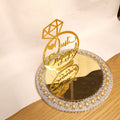 Premium Engaged Ring Stand with Mirror Base