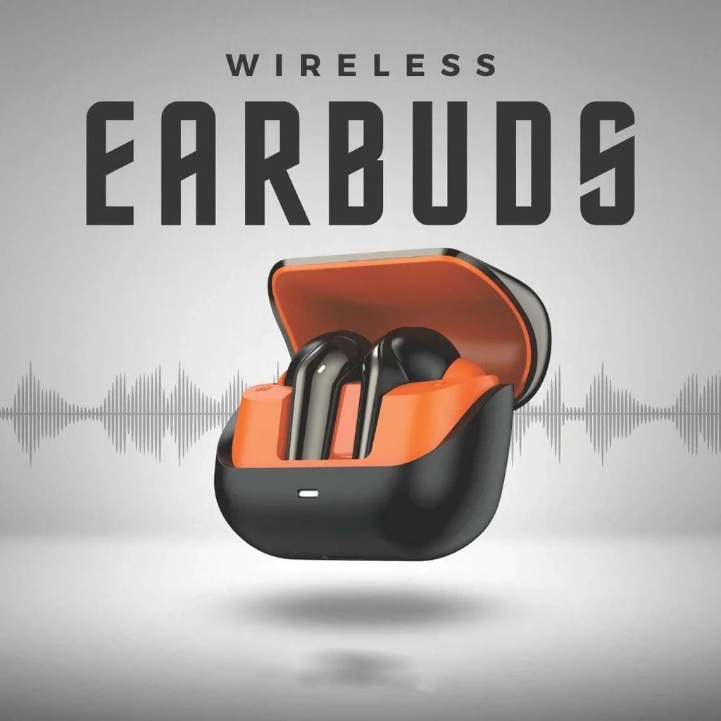 Wireless Earbuds – High-Fidelity Sound & Ergonomic Comfort
