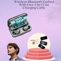 UltraPro Wireless Bluetooth Earbuds – Immersive Sound + Free 3-in-1 Fast Charging Cable