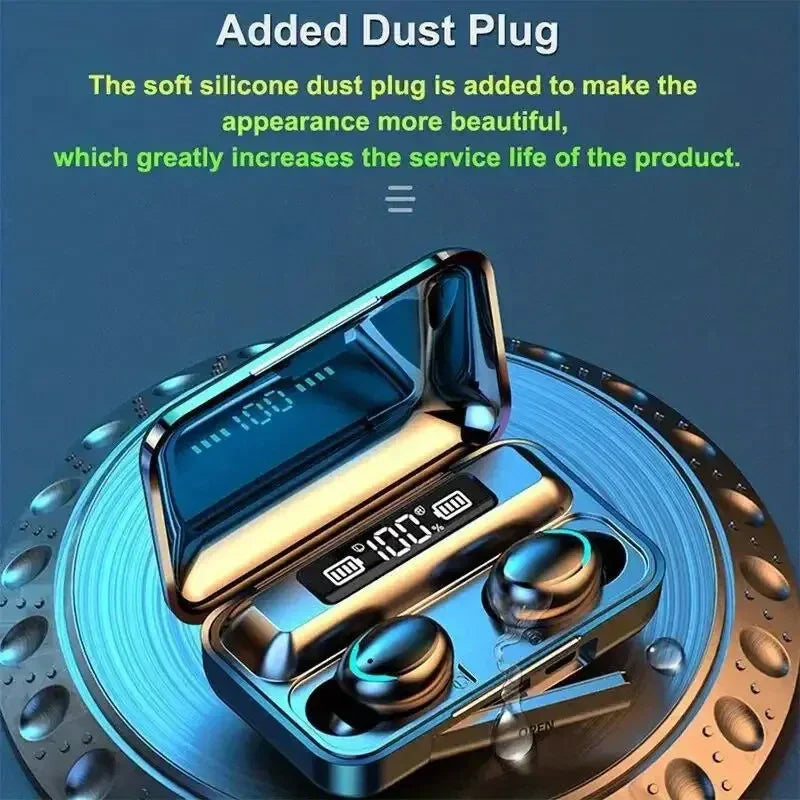 UltraPro Wireless Bluetooth Earbuds – Immersive Sound + Free 3-in-1 Fast Charging Cable