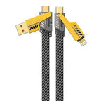 Universal 4-in-1 Braided Fast Charging Cable – 65W High-Speed Power