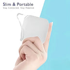 15W Mini Pocket Powerbank – 8000mAh Ultra-Compact Charging