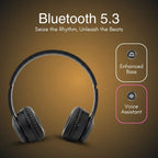 P30 Bluetooth Headphones – Powerful Audio, Deep Bass & IPX6 Water Resistance