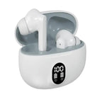 Pro-Series Wireless Earbuds – HD Stereo Sound & Smart LED Battery Display