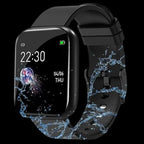 ID116 Bluetooth Smartwatch – Fitness Tracker & Multifunctional Data Cable Set
