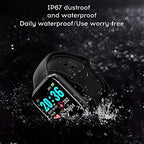 ID116 Bluetooth Smartwatch – Fitness Tracker & Multifunctional Data Cable Set