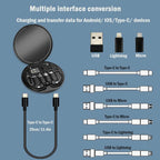 ID116 Bluetooth Smartwatch – Fitness Tracker & Multifunctional Data Cable Set