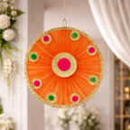 Elegant Orange Festive Hanging Decor