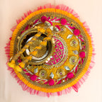 Royal Sunshine Glow Haldi Thali Set
