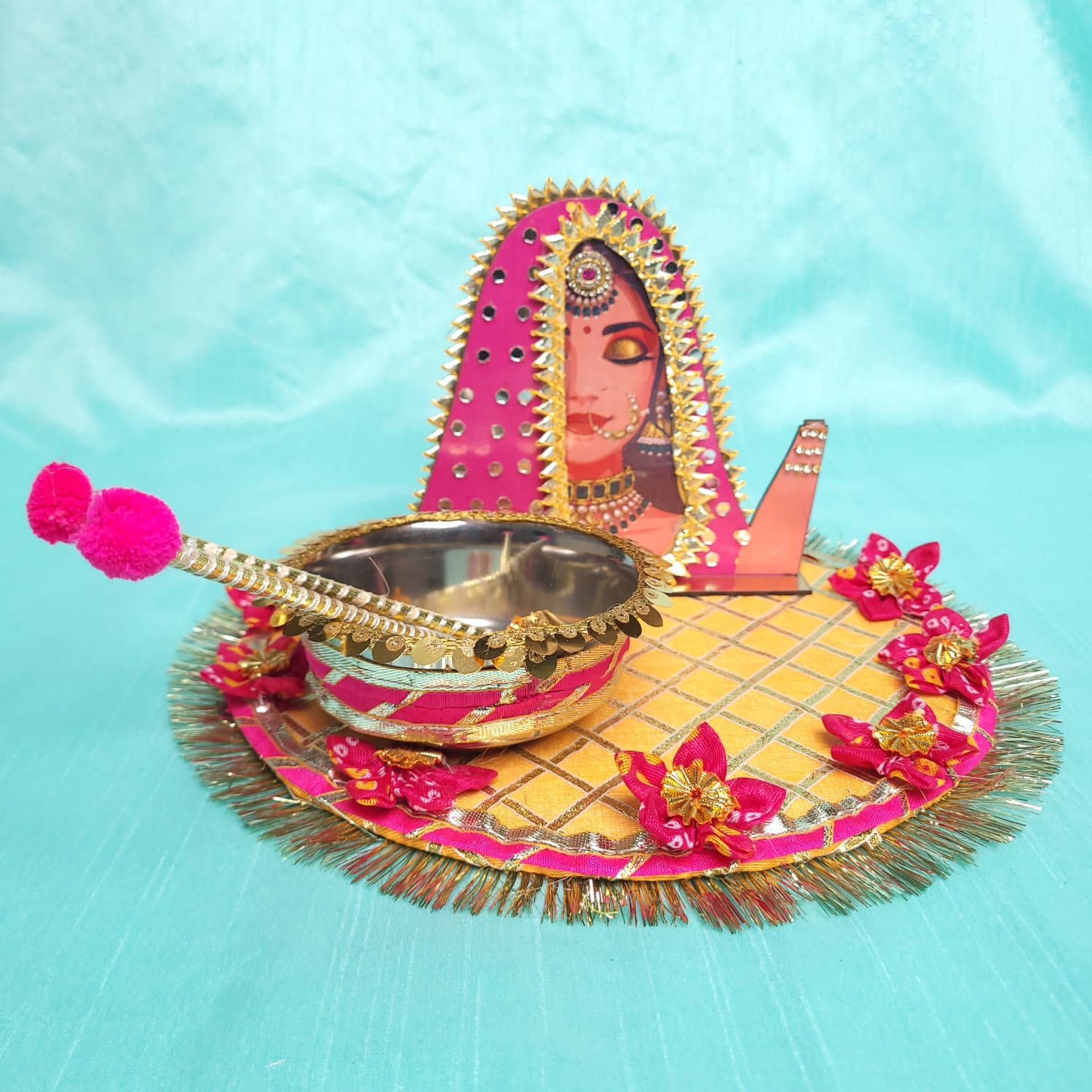 Premium Wedding Haldi Thali Set