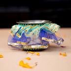 Karwa Chauth Personalized Photo Thali Set | Designer Karvachauth Pooja Thali, & Channi