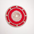 Premium Circular Pearl Karwa Chauth Pooja Thali
