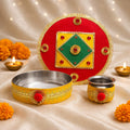 Premium Red Suhag Karwa Chauth Thali