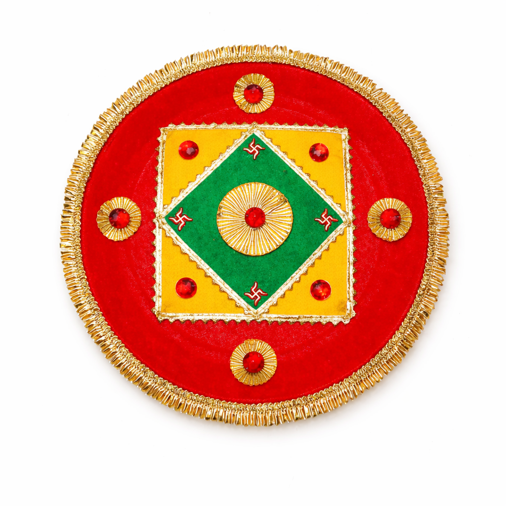 Premium Red Suhag Karwa Chauth Thali