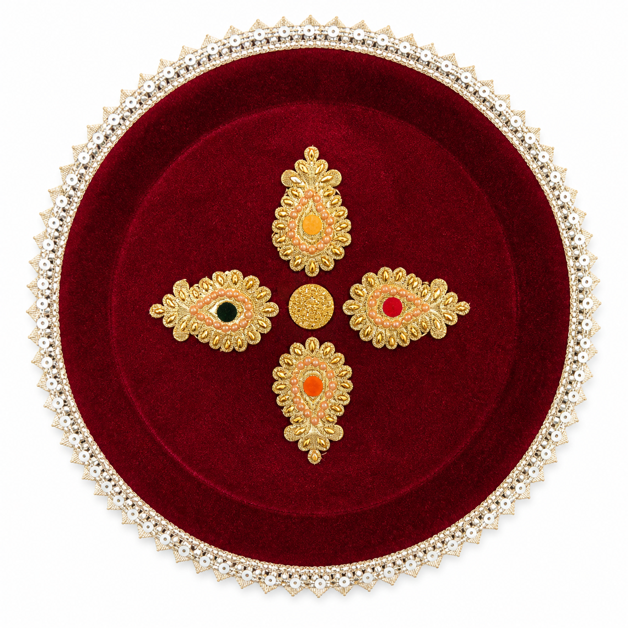 Royal Velvet Karwa Chauth Thali