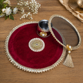 Royal Velvet Karwa Chauth Thali Set