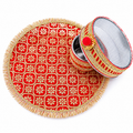 Floral Grace Karwa Chauth Thali