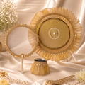 Royal Golden Karwa Chauth Set