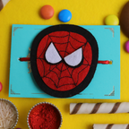 Action-Packed Spiderman Superhero & Cute Kids Rakhi with Roli Chawal Set