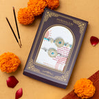 Elegant Blue Bhaiya Bhabhi Bracelet Set