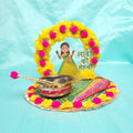 Premium Ladki Ki haldi Mehendi Thali Set