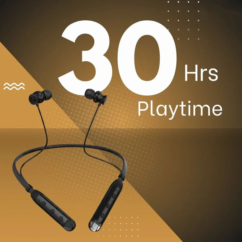 Bluetooth Neckband – Powerful Audio & High Bass