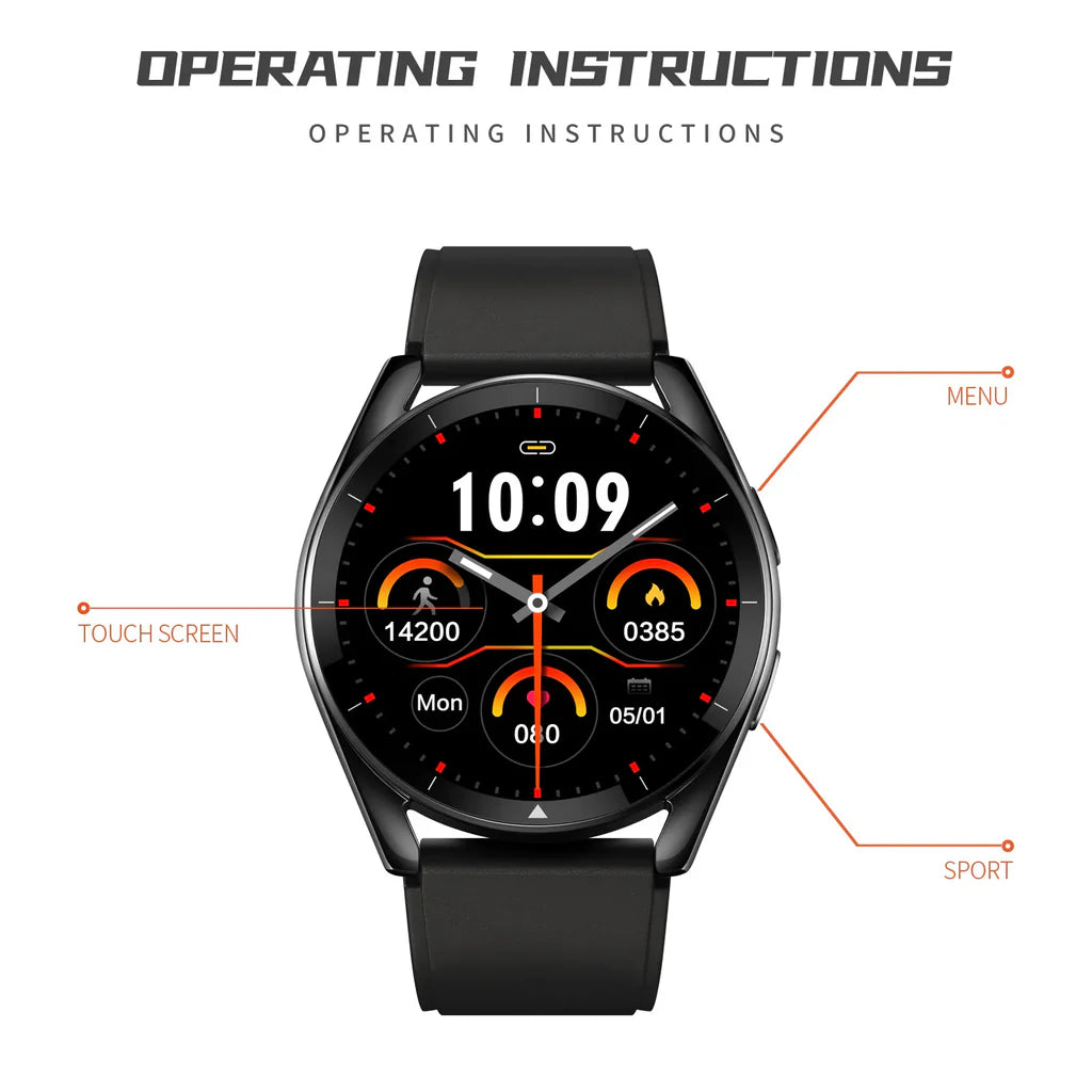 Bluetooth Calling & Fitness Tracker Smart Watch