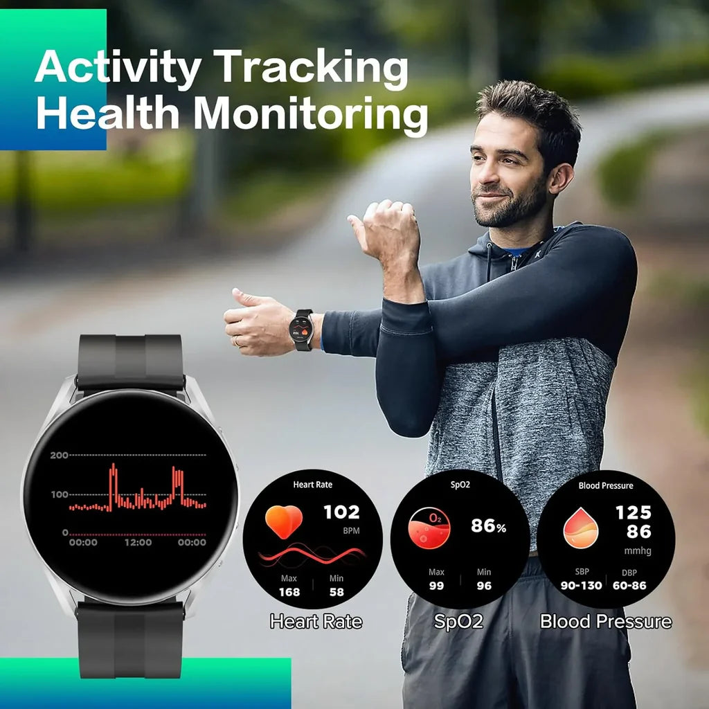 Bluetooth Calling & Fitness Tracker Smart Watch