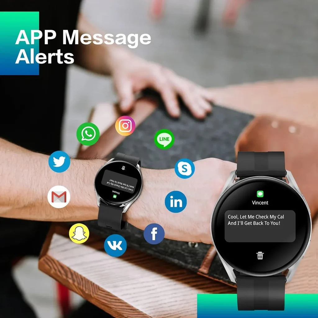 Bluetooth Calling & Fitness Tracker Smart Watch