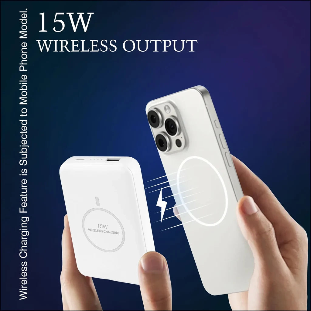 PB-180 10000mAh Power Bank – 25W Fast Charging with Wireless Support