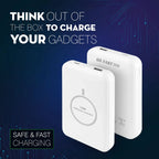 PB-180 10000mAh Power Bank – 25W Fast Charging with Wireless Support