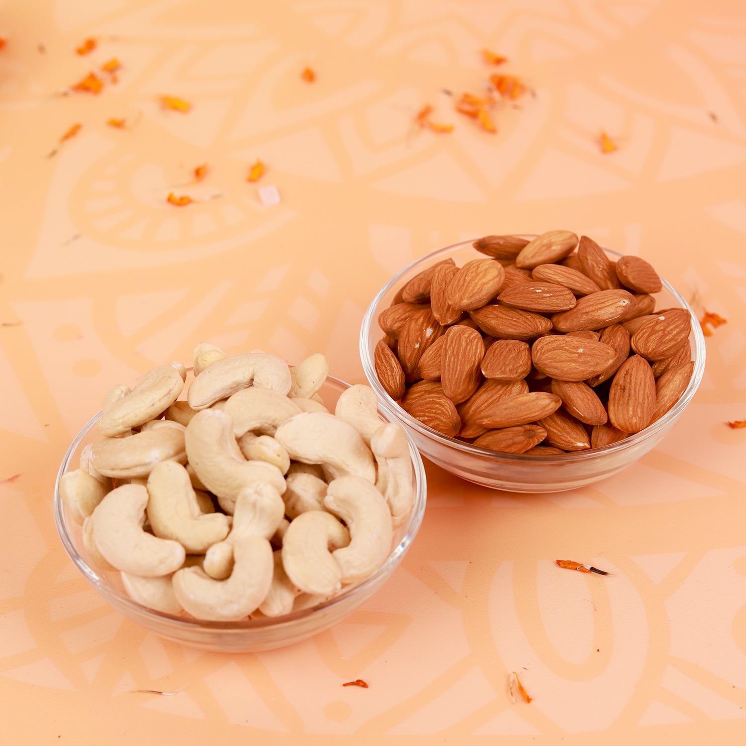 Bhaiya Bhabhi Rakhi Set with Personalized Dry Fruit Box