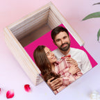 Bhaiya Bhabhi Rakhi Set with Personalized Dry Fruit Box