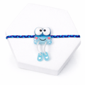 Cute Blue Smiley Kids Rakhi